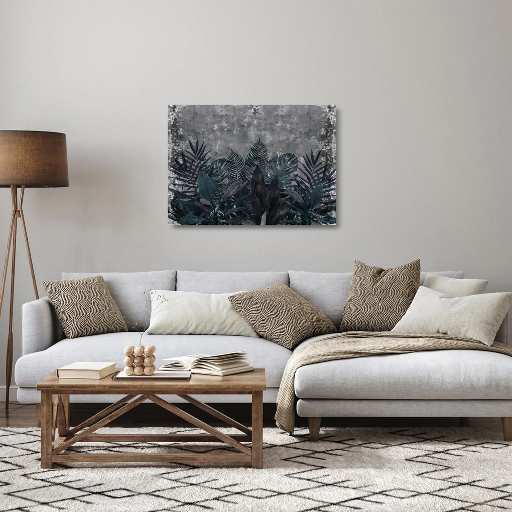 Obraz na szkle - Liście palmowe (70x50 cm)