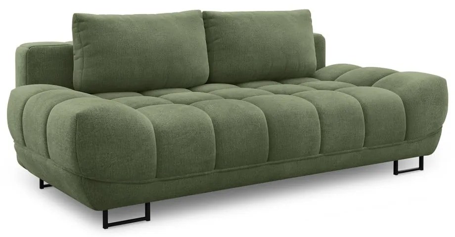 Zielona 3-osobowa sofa rozkładana Windsor &amp; Co Sofas Cumulus