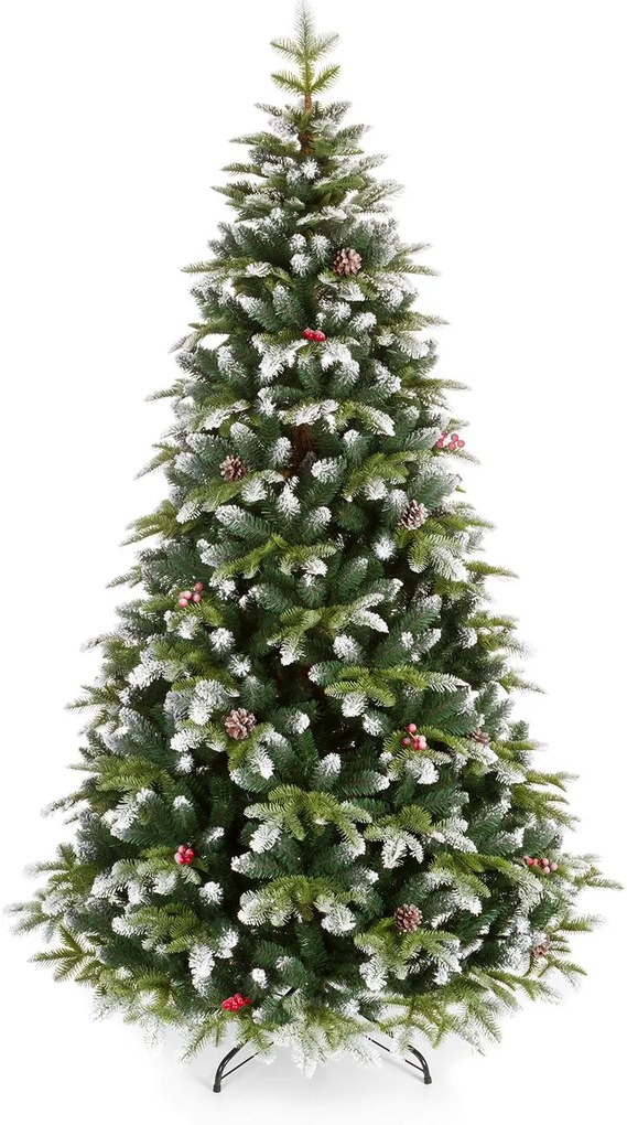 Choinka sztuczna PE Jodła Ośnieżona 210cm