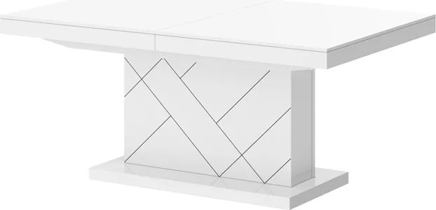 Rozkładany i podnoszony ławostół z matowym blatem Matera Max Hubertus