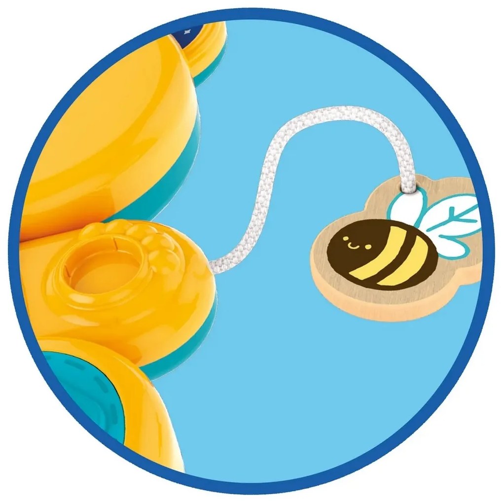 Clementoni Montessori Dydaktyczny miś, 29 x 35 x 5,5 cm