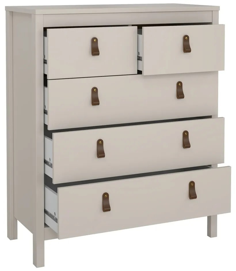 Szarobeżowa komoda 82x99x38 cm Madrid – Tvilum