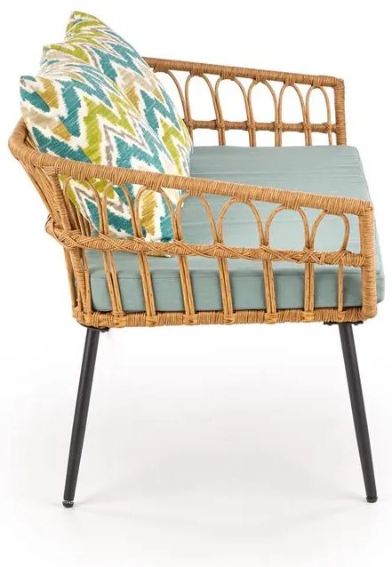 Rattanowa podwójna sofa LIERNE 2S