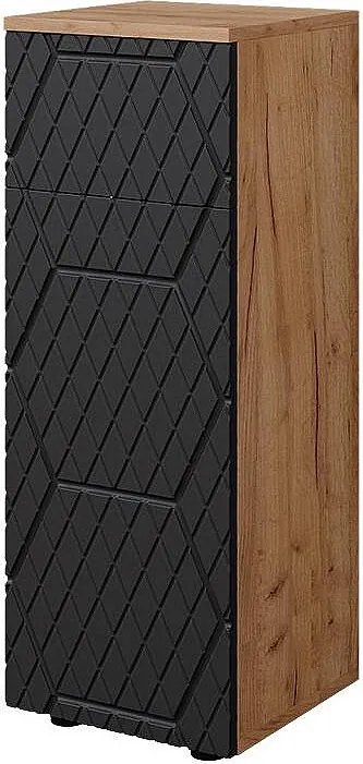 Szafka Midi antracyt o strukturze plastra miodu 30x30x81 irma