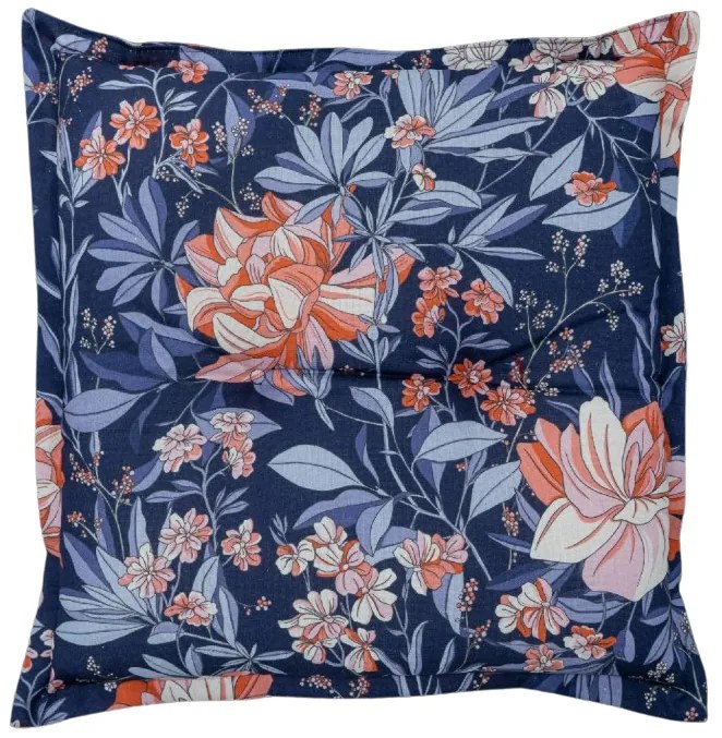 Poduszka na krzesło MADISON MAXIME INDIGO 50x50 cm, niebieska