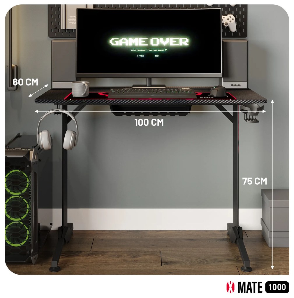 Biurko gamingowe Diablo X-Mate 1000