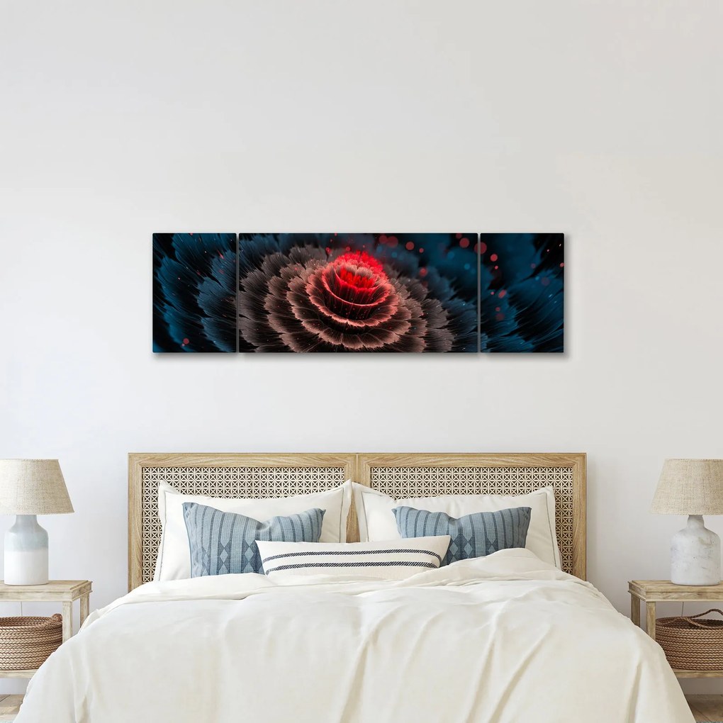 Obraz abstrakcji (170x50 cm)