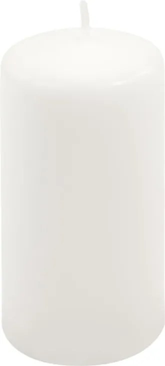 Zestaw świec filarowych, 11,5 cm, Ø 6 cm, białe, 6 szt.
