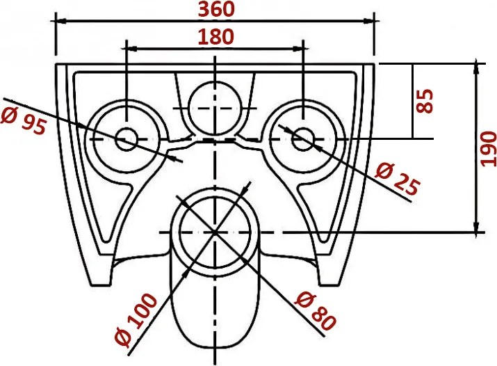 Miska WC wisząca NT2019