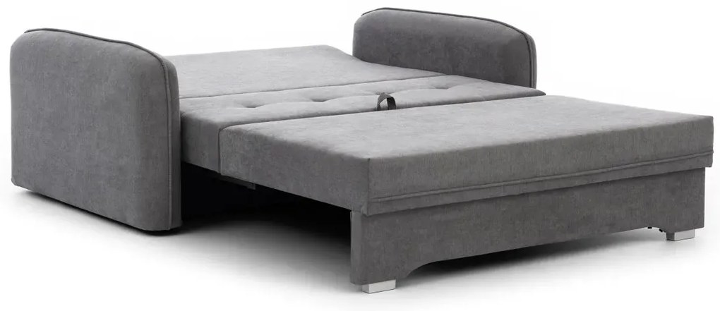 Sofa rozkładana z funkcją spania LAINE szara ELTAP