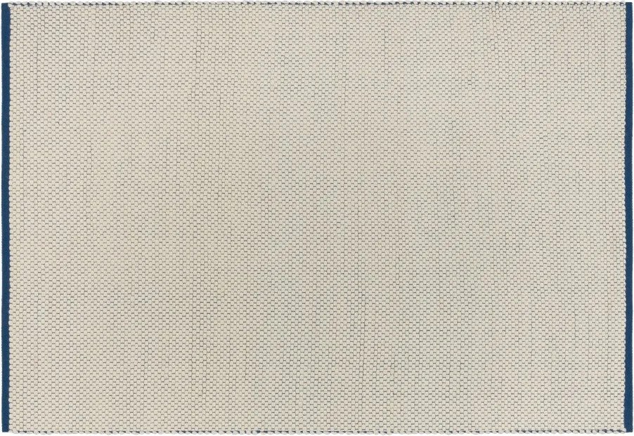 Niebieski/beżowy wełniany dywan tkany ręcznie 170x240 cm Lenu – noo.ma