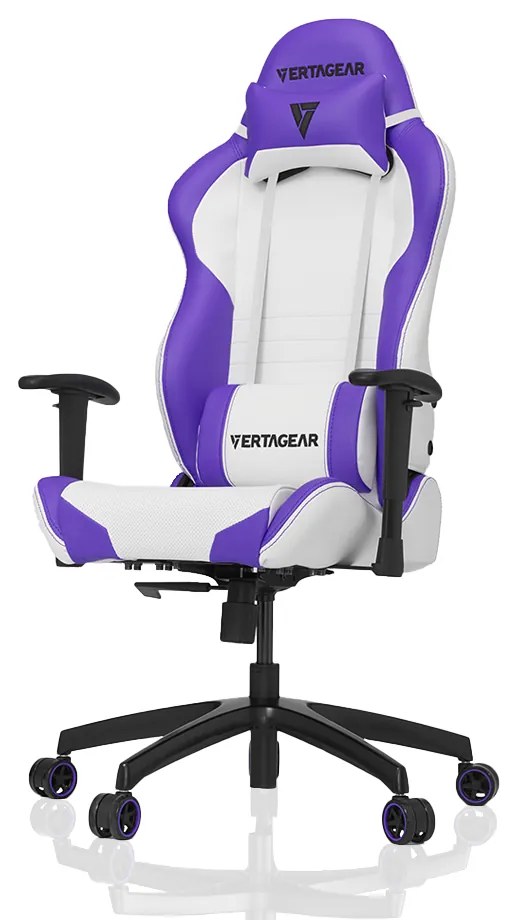 Vertagear Racing Series S-Line SL2000 Fotel Gamingowy Biały/Fioletowy