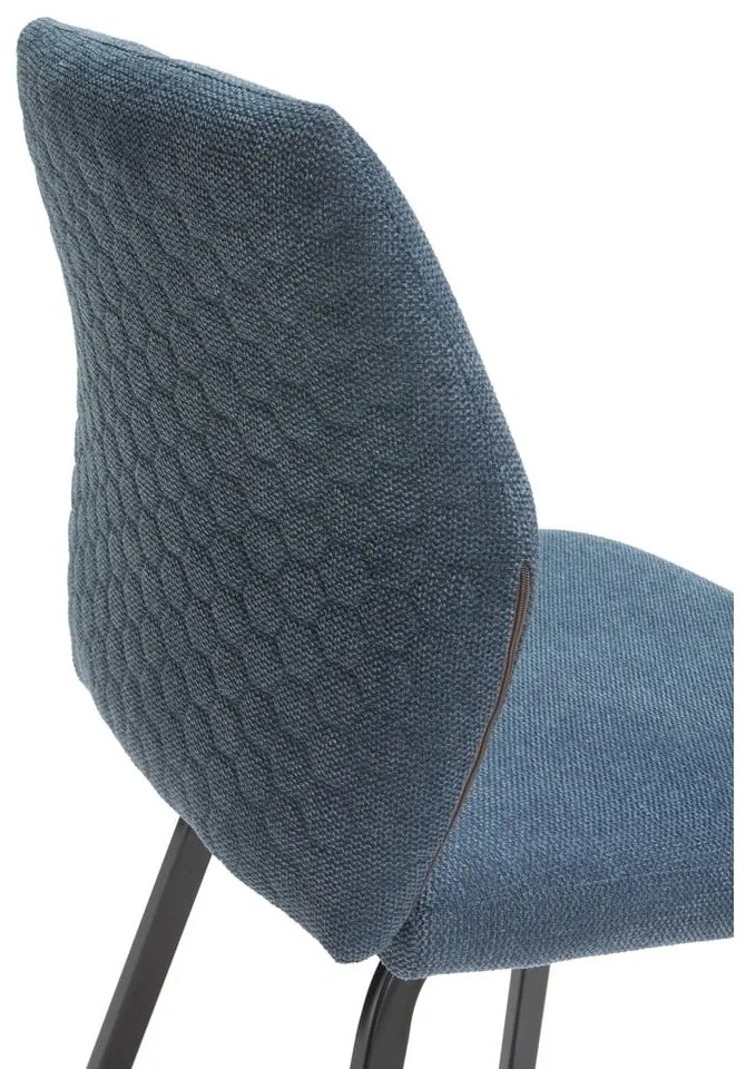 Jasnoniebieskie hokery zestaw 4 szt. 65 cm Bei – Marckeric