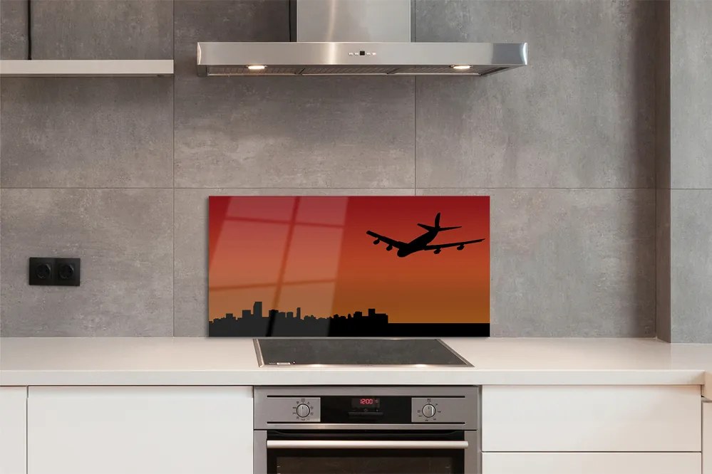 Panel nad Blat Kuchenny Samolot na tle Nieba