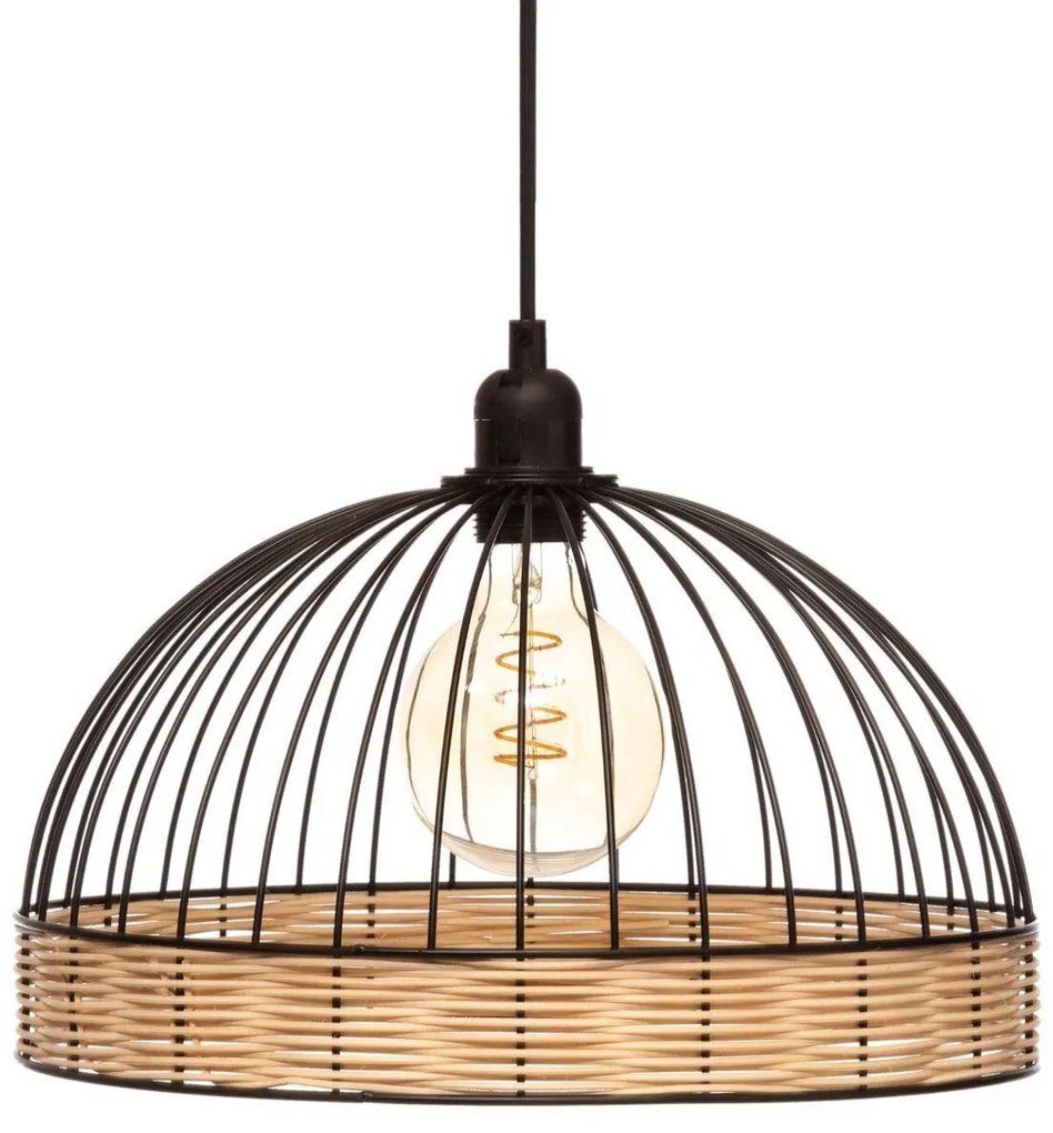 Lampa wisząca SUWA z metalowym kloszem, Ø 35 cm