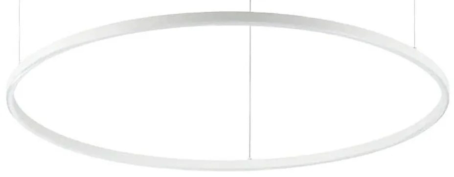 Ideal Lux - LED Żyrandol na lince ORACLE SLIM LED/43W/230V 3000K śr. 90 cm biały