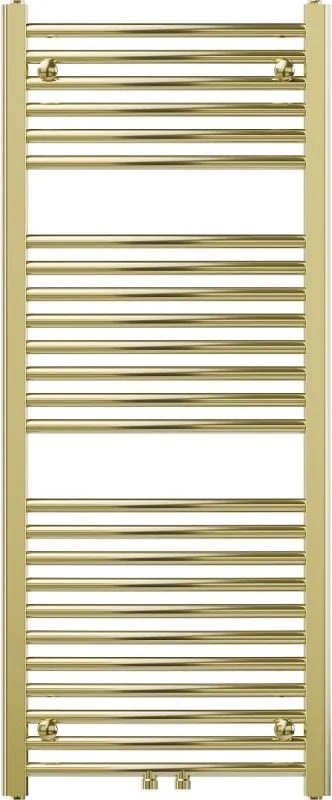 Mexen Ares grzejnik łazienkowy 1200 x 500 mm, 420 W, złoty - W102-1200-500-00-50