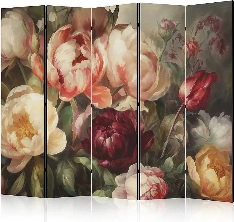 Parawan dwustronny Artgeist Kwiaty 225 x 172 cm 1 szt