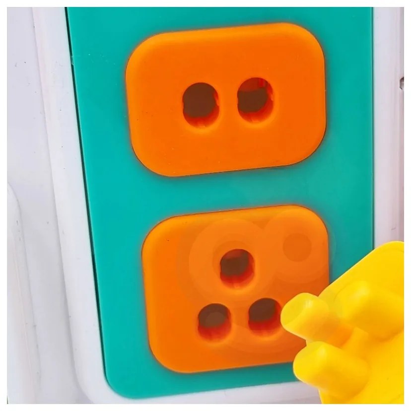 Woopie baby tablica manipulacyjna kuchnia zegar z efektami dźwiękowymi i świetlnymi montessori