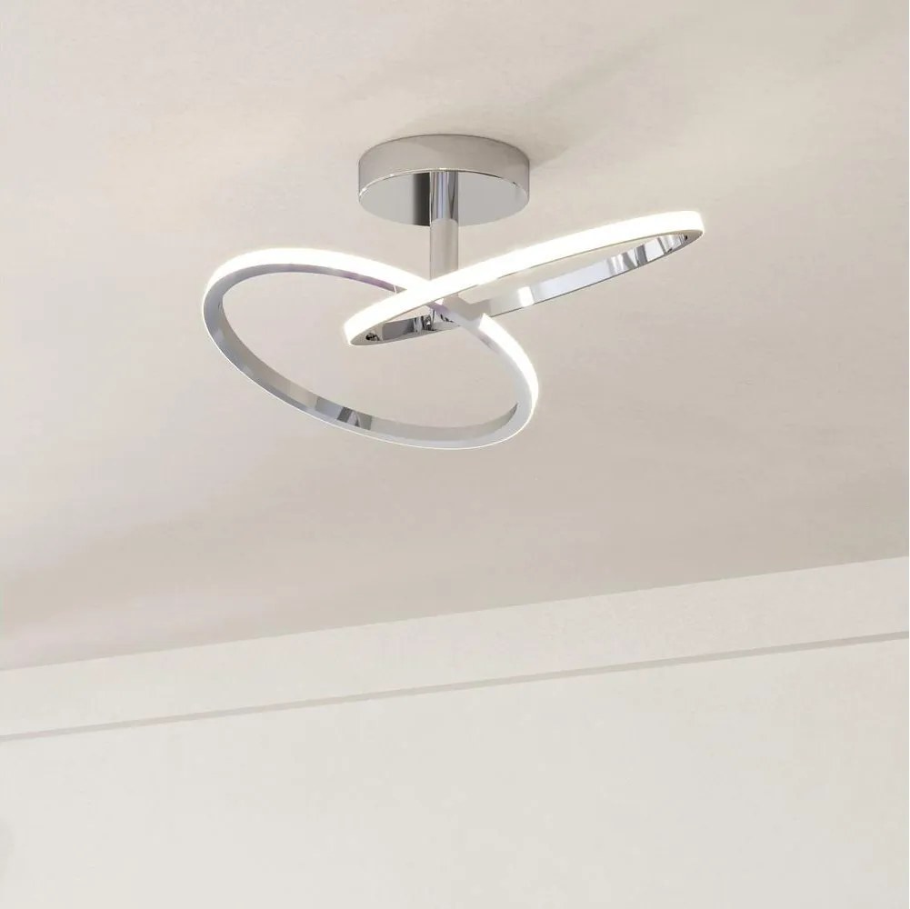 Eglo 902145 - Lampa sufitowa LED CONGIUNTI LED/12W/230V 2700/4000/6500K chrom
