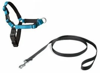 PetSafe Szelki EasyWalk Deluxe niebieskie rozmiarS