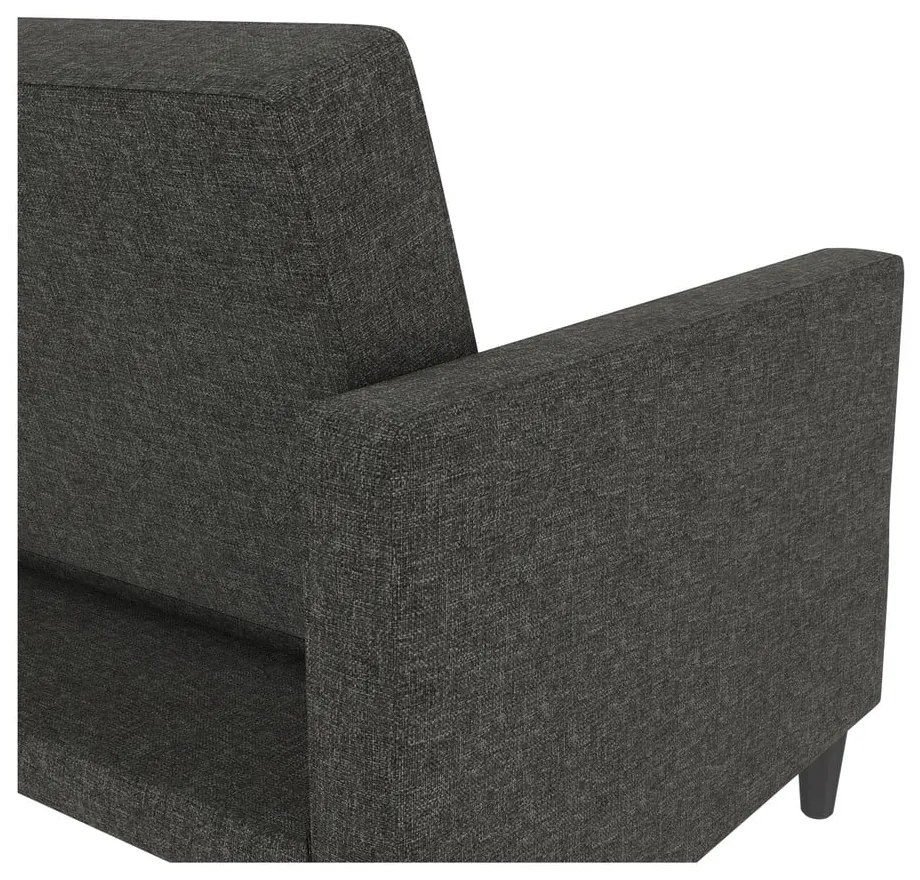 Szara rozkładana sofa 82 cm Hartford – Støraa