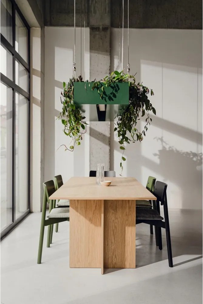 Zielone krzesło sztaplowane Wem – noo.ma