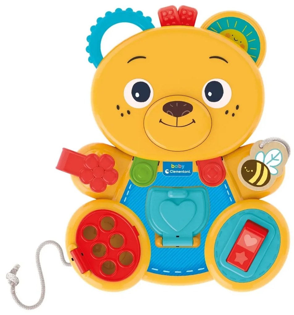 Clementoni Montessori Dydaktyczny miś, 29 x 35 x 5,5 cm