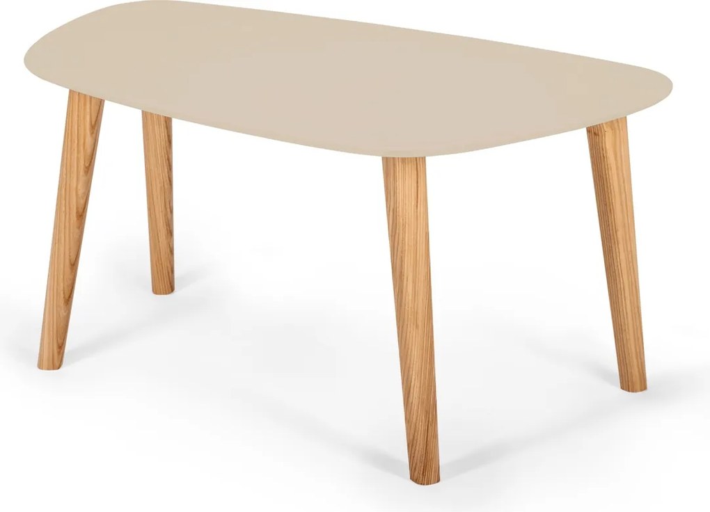 Stolik kawowy w stylu skandynawskim Endocarp Medium