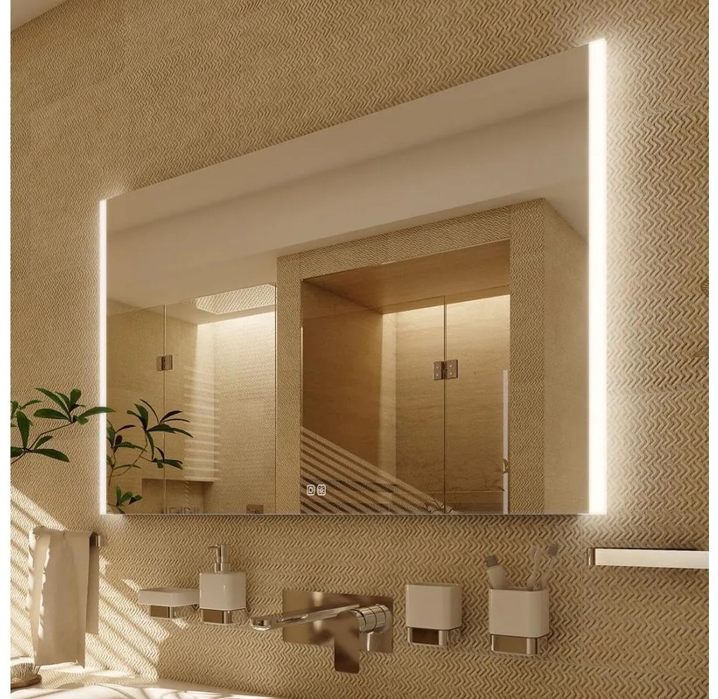 NIMCO ZP 11003VX - LED lustro łazienkowe z podświetleniem 3000-6500K 70x80 cm IP44