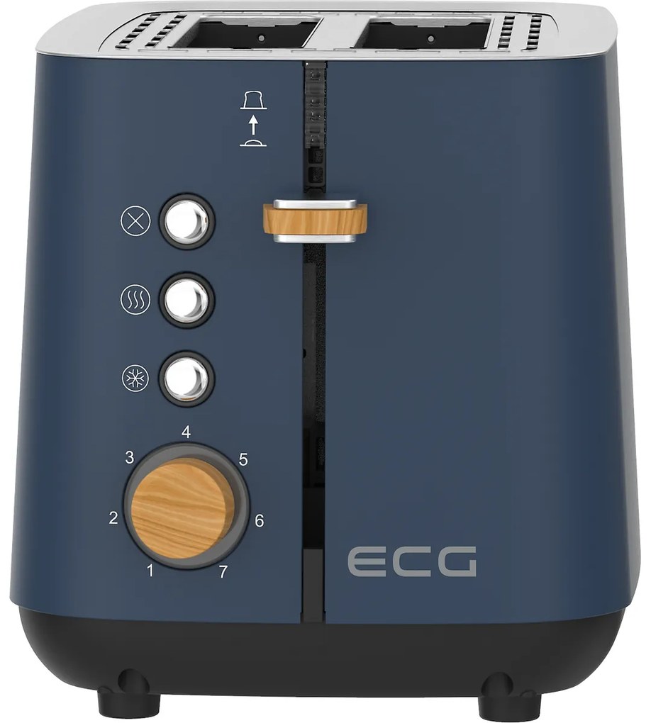 ECG ST 2768 toster Timber Petrol