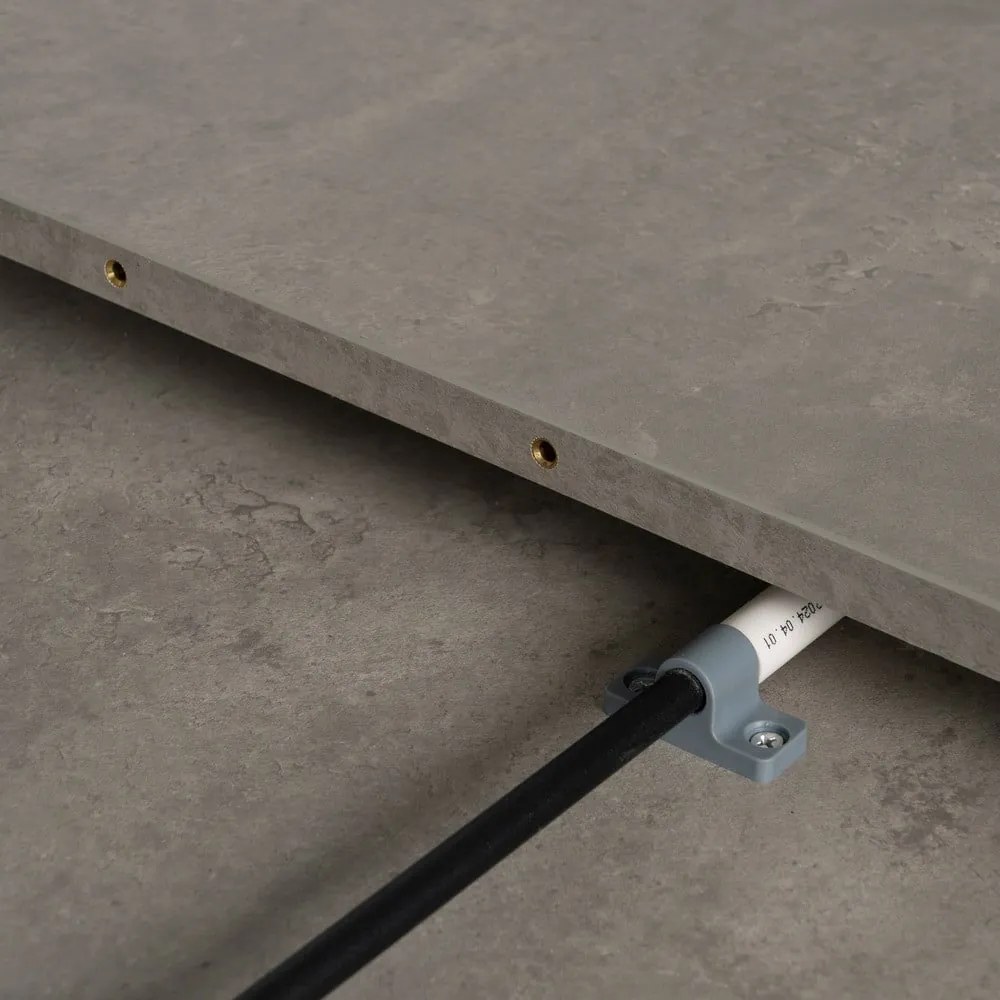 Okrągły rozkładany stół z dodatkowym blatem ø 120 cm Rocía – Ixia
