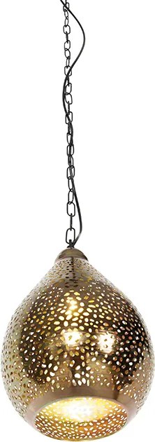 Orientalna lampa wisząca miedziana - Maruf 5