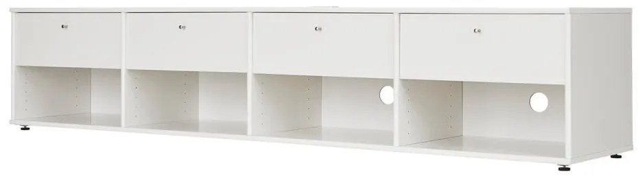 Biała szafka pod TV 214x45 cm Mistral – Hammel Furniture