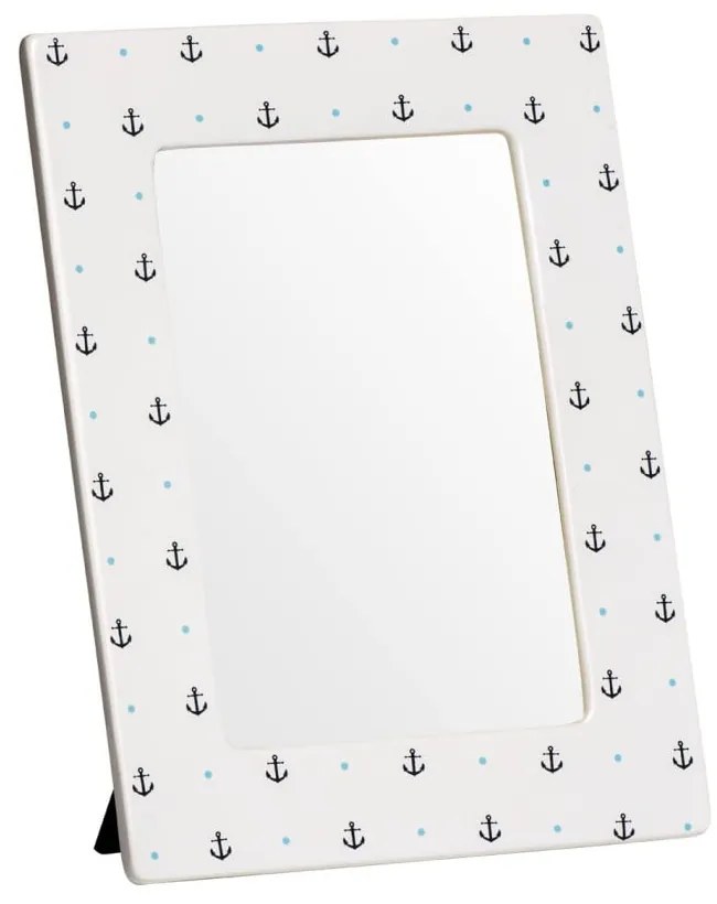 Biała kamienna ramka 16x21 cm Sailor – Premier Housewares