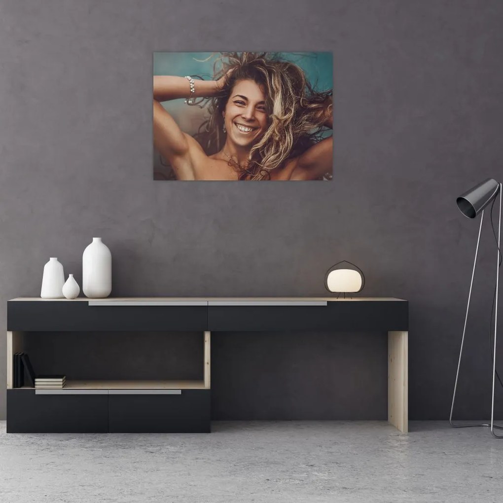 Obraz - Portret młodej kobiety (70x50 cm)