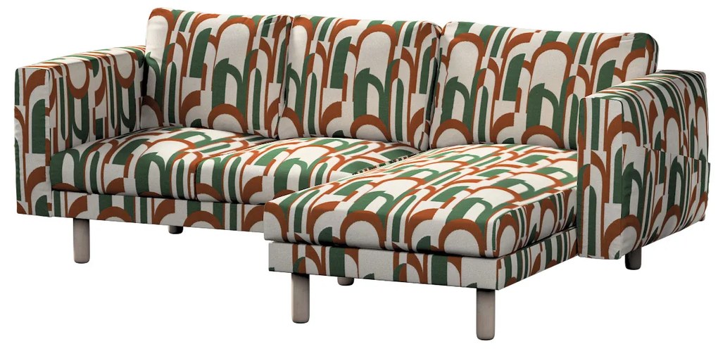 Pokrowiec na sofę Norsborg 3-osobową z szezlongiem