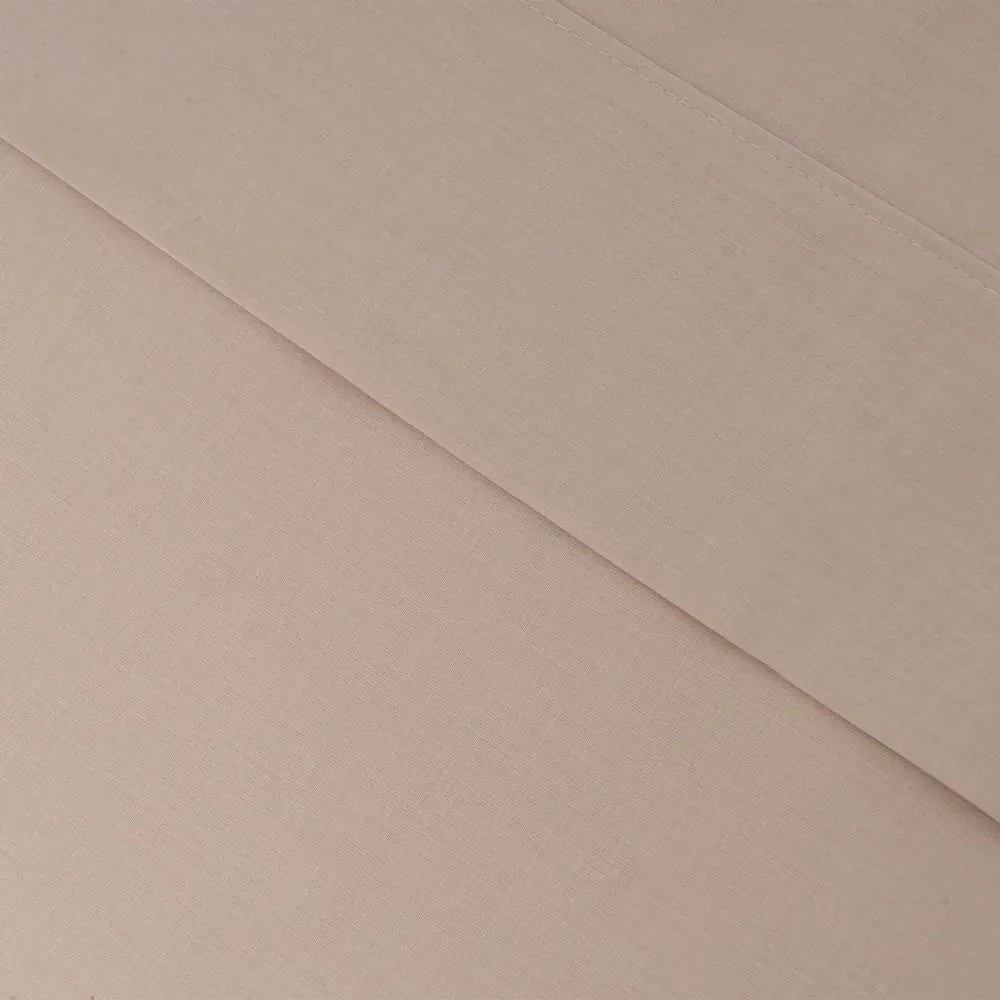 Beżowe prześcieradło 160x270 cm – Casa Selección