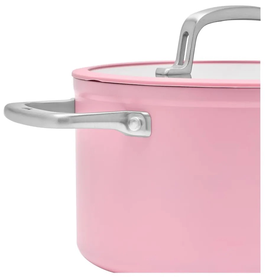 Garnek aluminiowy z pokrywką/z nieprzywierającą powierzchnią odpowiedni na indukcję 5,5 l Meda 3.0 – FABINI