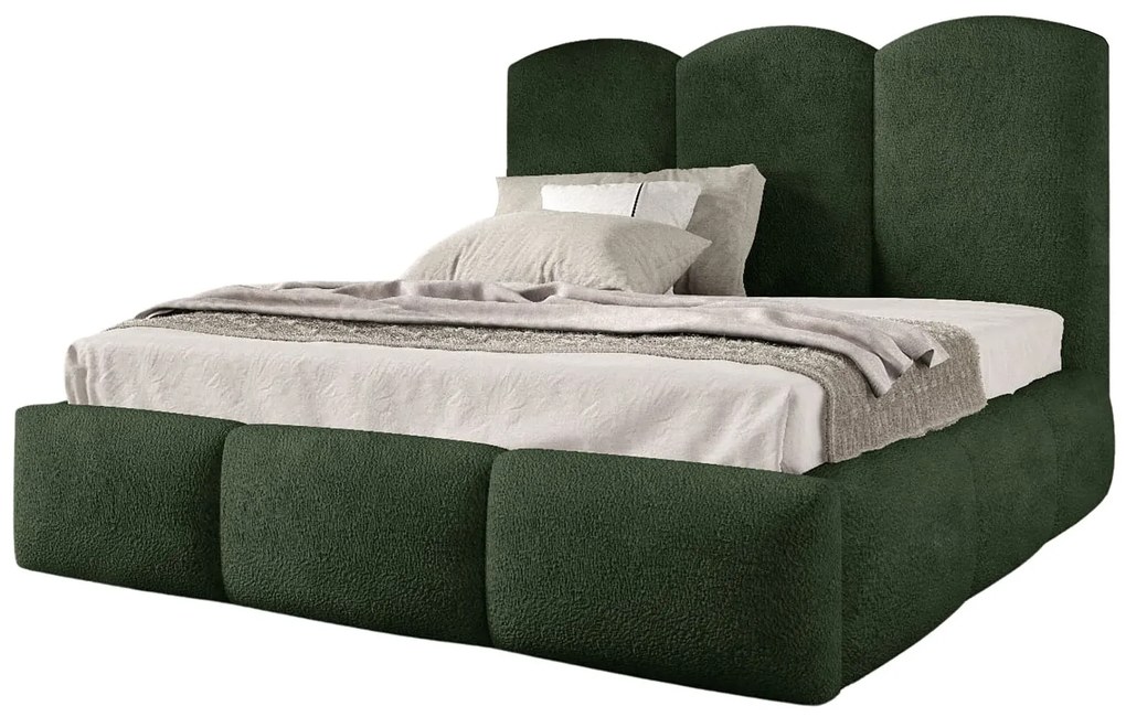 Zielone łóżko chmurka 5 rozmiarów K1-K16