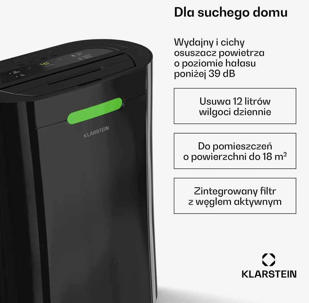 Klarstein AeroDry 12 Smart osuszacz powietrza
