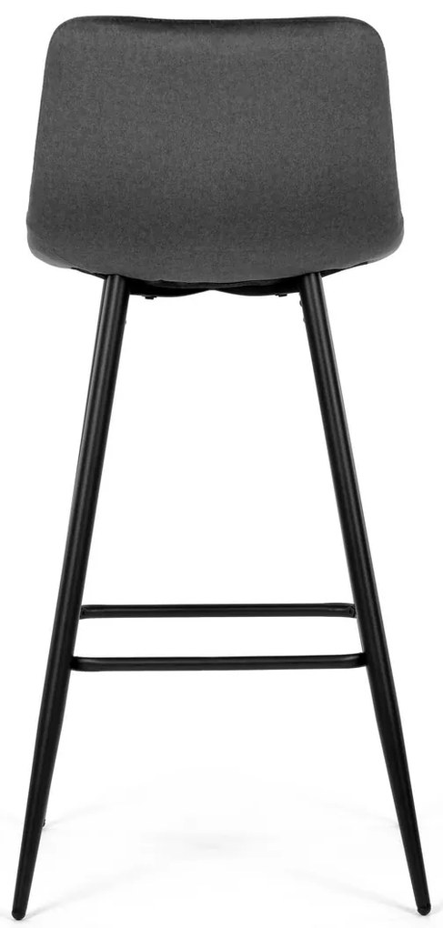 Zestaw krzeseł barowych B-X7015 GREY2, 4 szt.