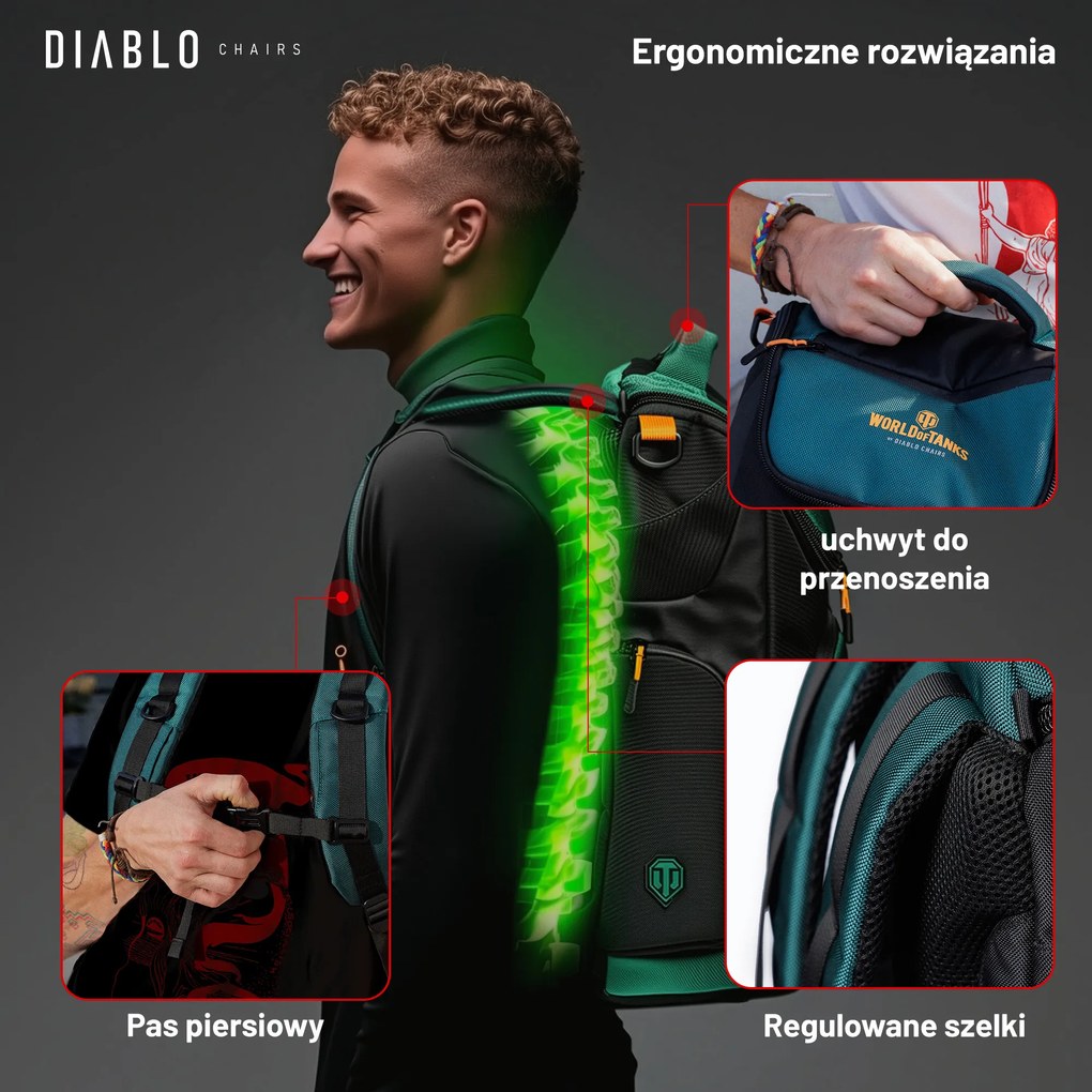 Plecak World of Tanks Diablo Chairs