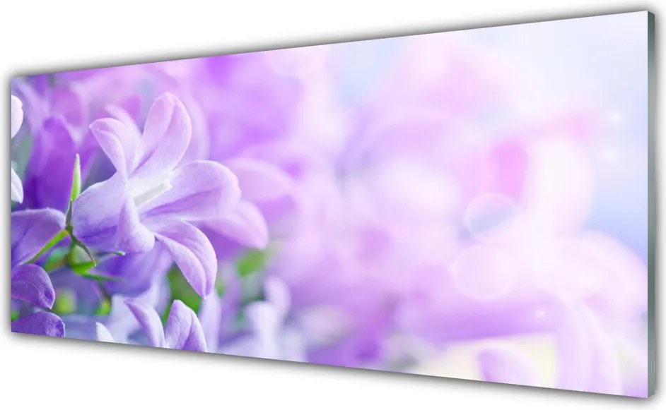 Szkło do Kuchni na Ścianę Wykwintny Ogród Kwiatowy