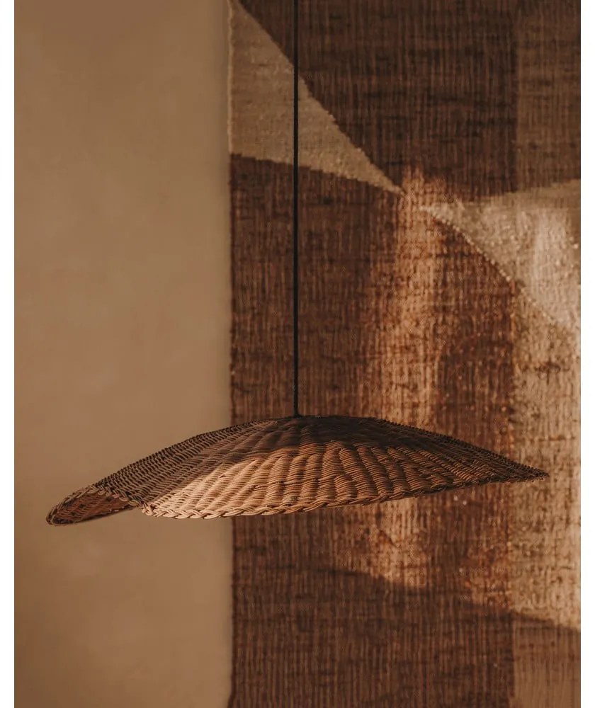 Abażur w naturalnym kolorze ø 80 cm Bisbal – Kave Home