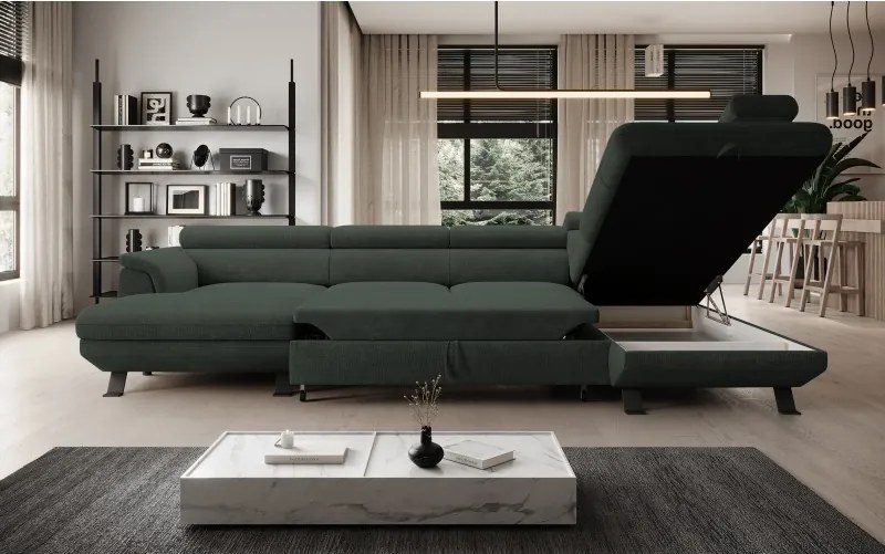 Narożnik RAVEN XL z funkcją spania WERSAL