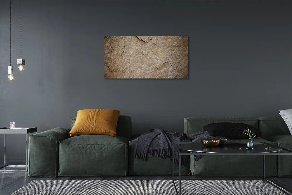 Obraz drukowany na płótnie Skalna Tekstura Muru