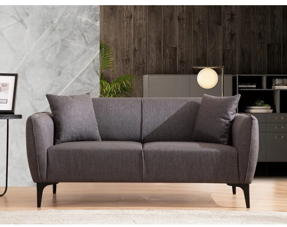 Ciemnoszara sofa Belissimo – Balcab Home