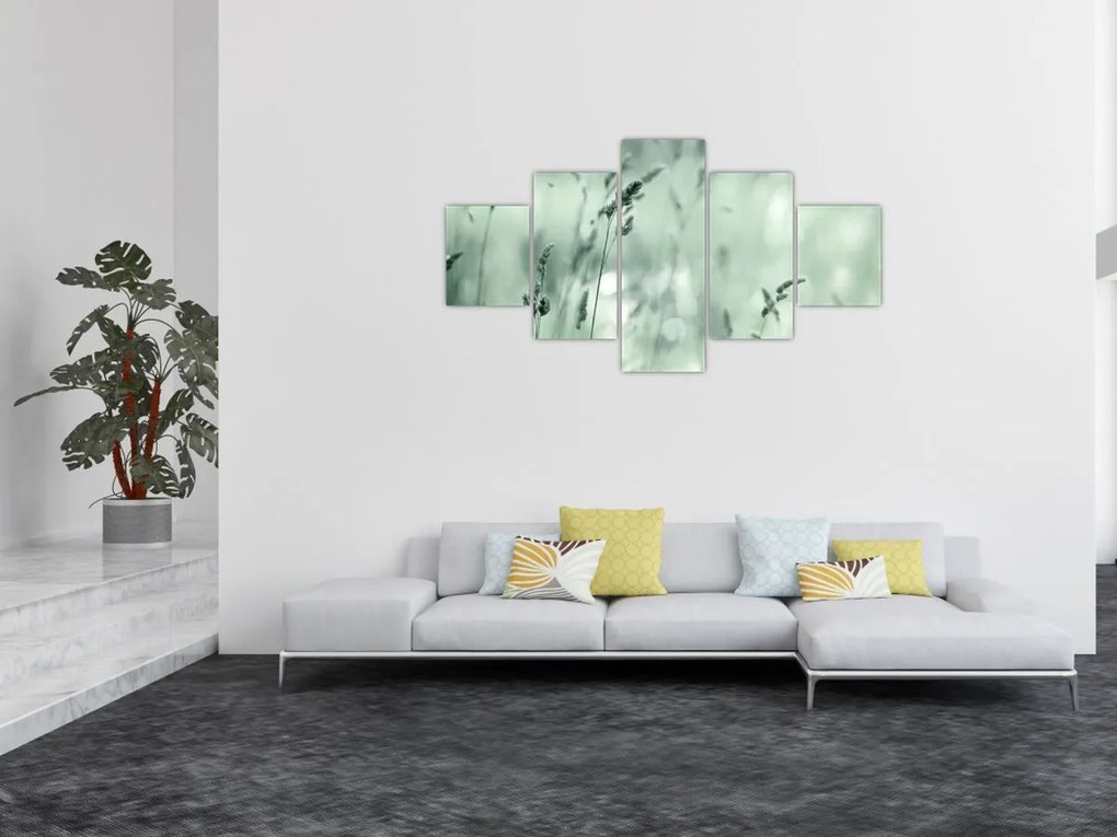 Obraz - Zielona łąka (125x70 cm)