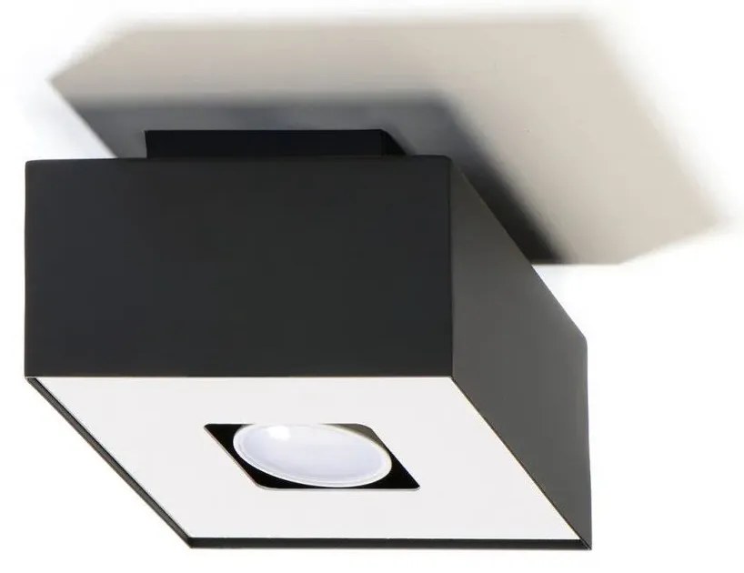 Designerski kwadratowy plafon C0-D86